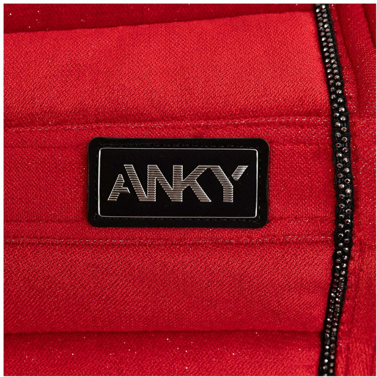 ANKY Schabracke AW25 Velvet Dressur Equestrian Red
