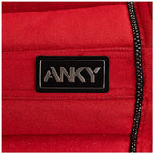 ANKY Schabracke AW25 Velvet Dressur Equestrian Red