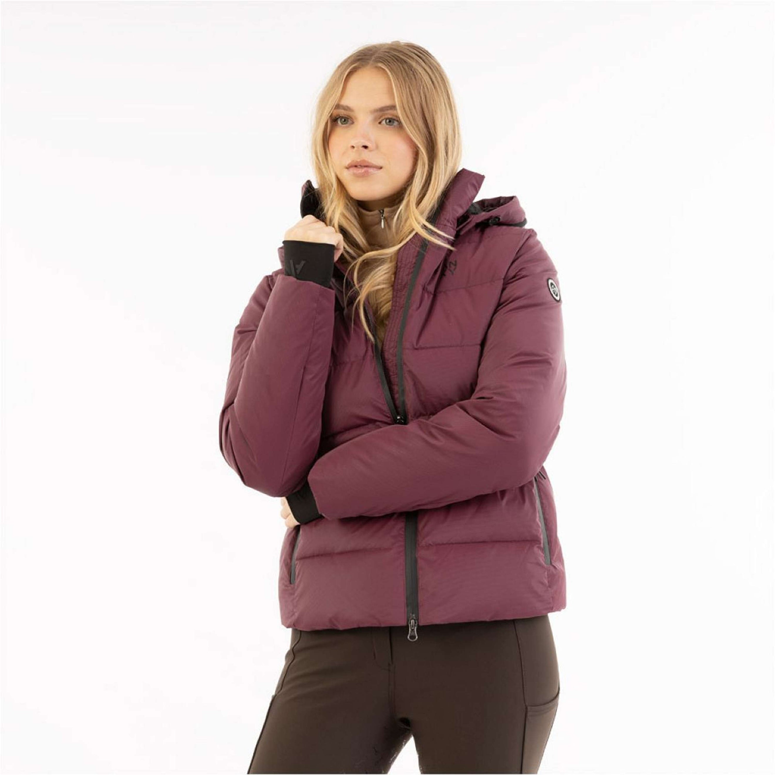ANKY Jacke AW25 Padded Windsor Wine