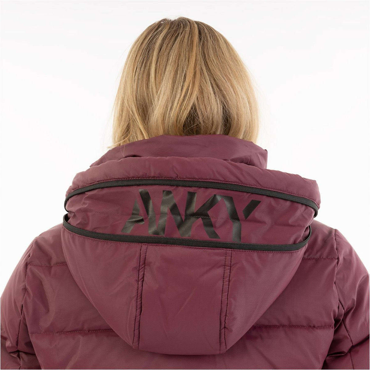 ANKY Jacke AW25 Padded Windsor Wine