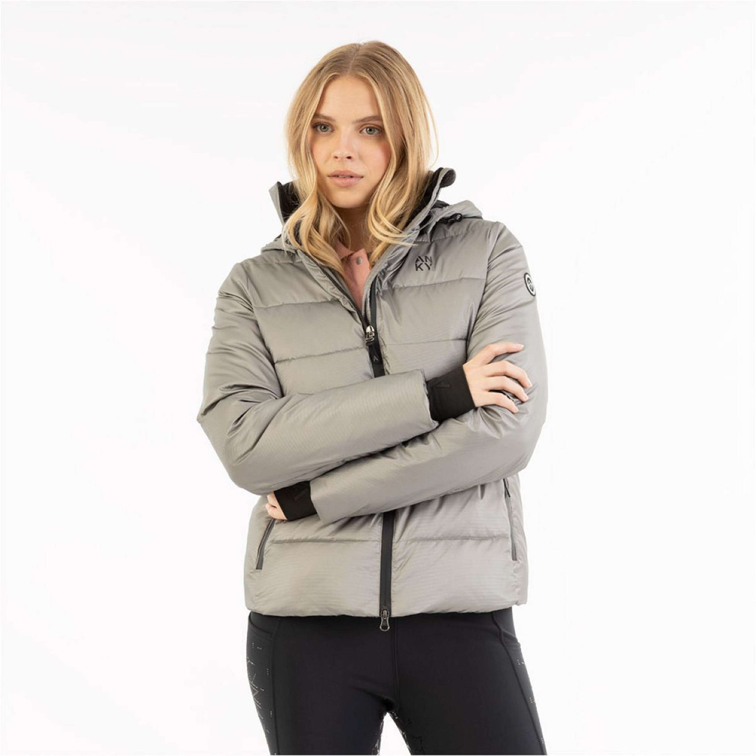 ANKY Jacke AW25 Padded Silber ANKY Jacke AW25 Padded Silber