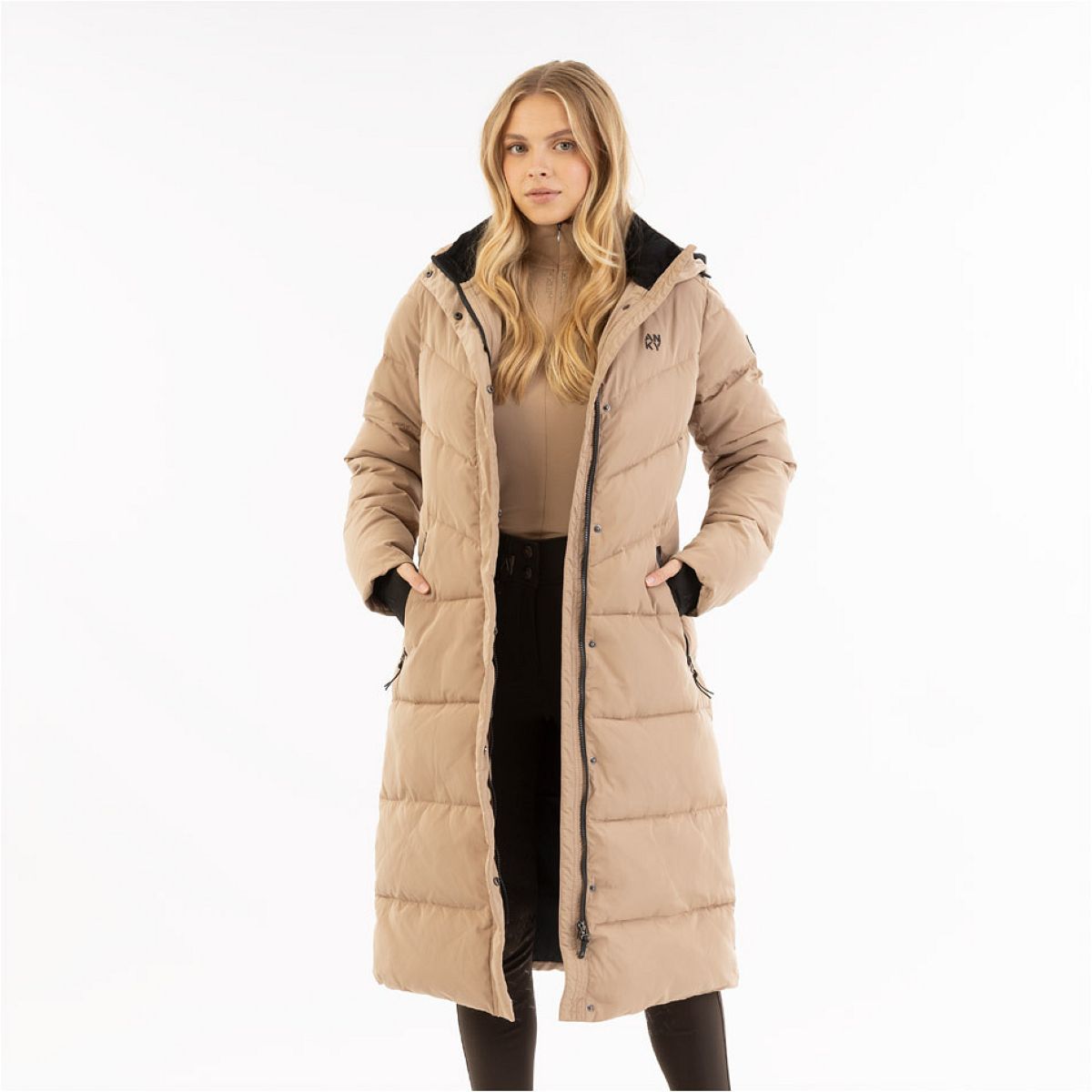 ANKY Lange Jacke AW25 Puffer Amphora