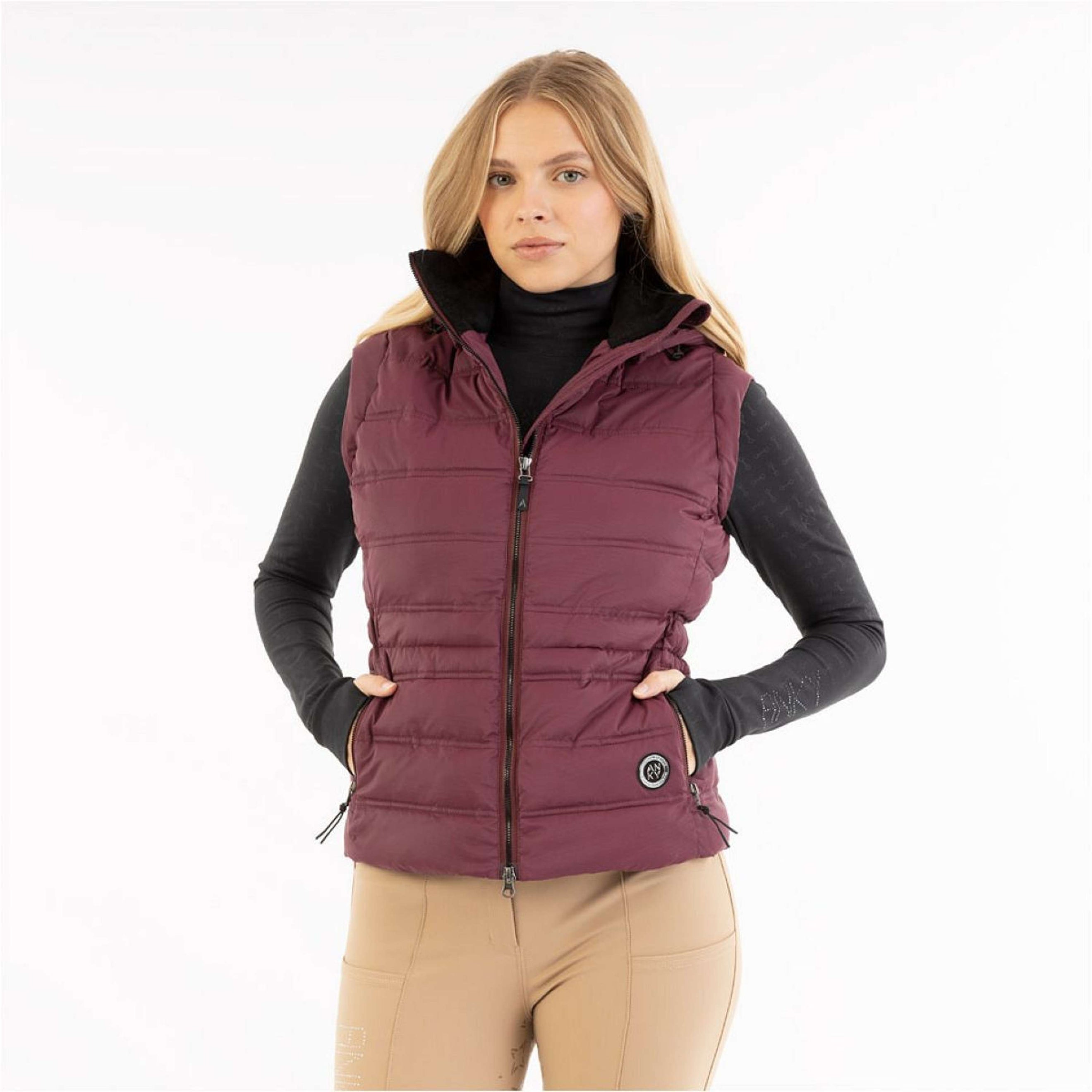 ANKY Weste AW25 Padded Windsor Wine