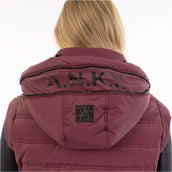 ANKY Weste AW25 Padded Windsor Wine