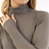 ANKY Shirt AW25 Mockneck Silber