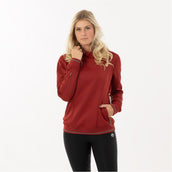 ANKY Sweater ATC232104 mit Kaputze Dark Scarlet