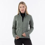 Jacke Debby Softshell Teddy Agavengrün