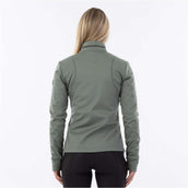 Jacke Debby Softshell Teddy Agavengrün