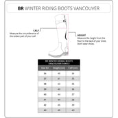 BR Winterreitstiefel Vancouver Schwarz