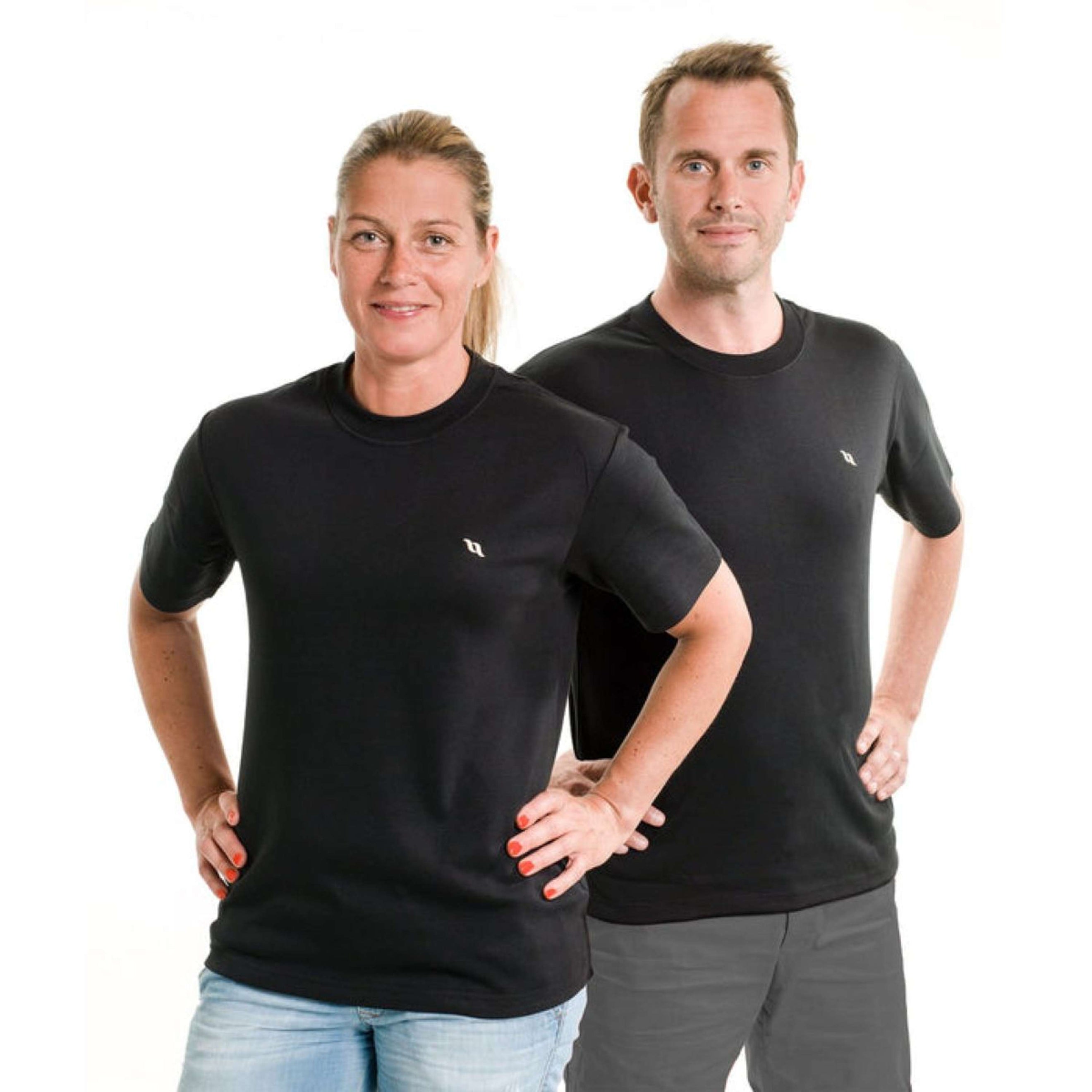 Back on Track T-Shirt Damen Schwarz Back on Track T-Shirt Damen Schwarz