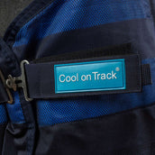 Cool on Track Feinmaschig Decke Blau