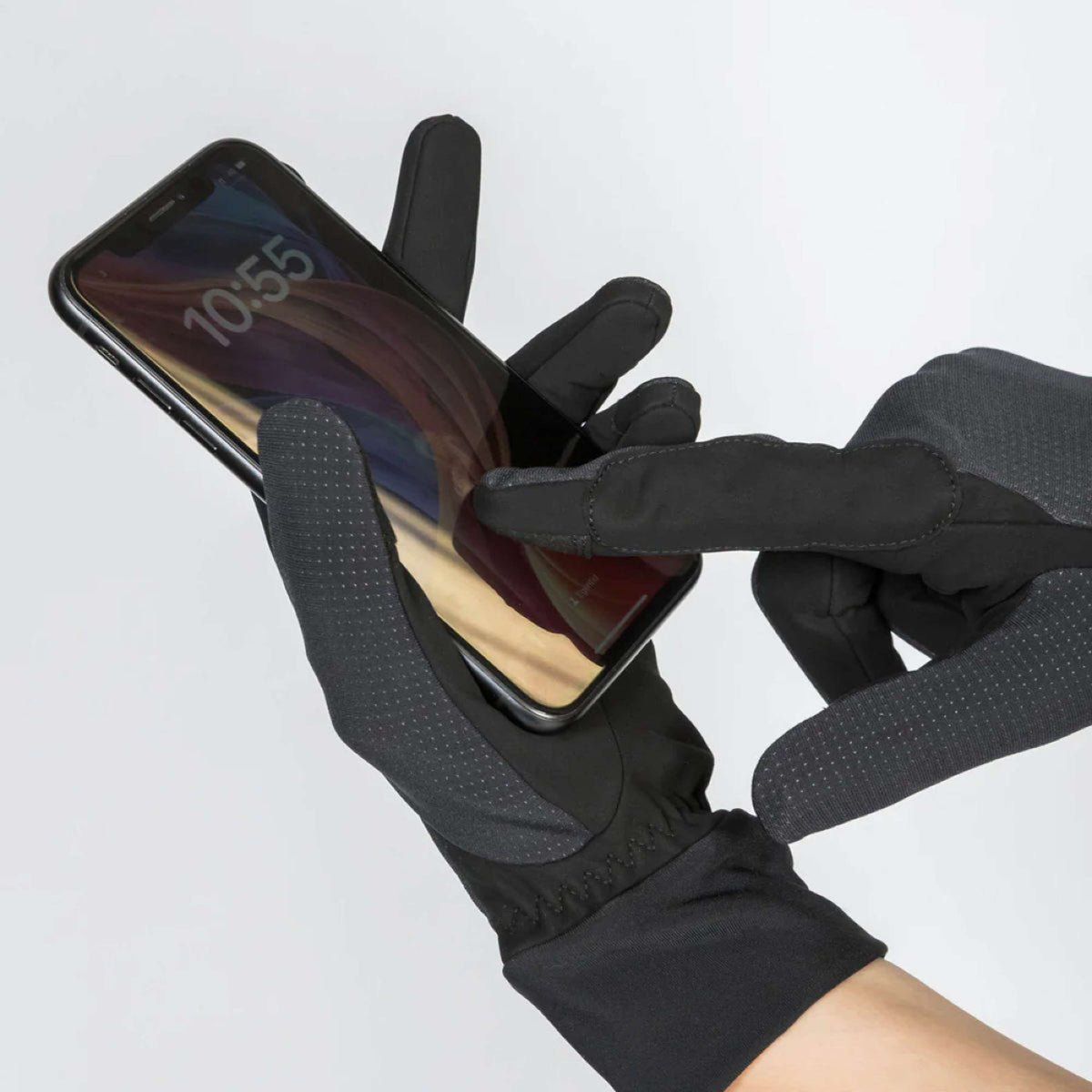 Back on Track Handschuhe Outback Samt Grip Schwarz