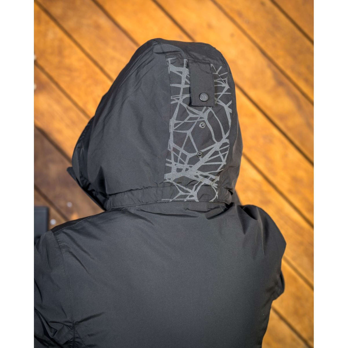Back on Track Lange Jacke OUTTRAKK W's Reflektierend Schwarz