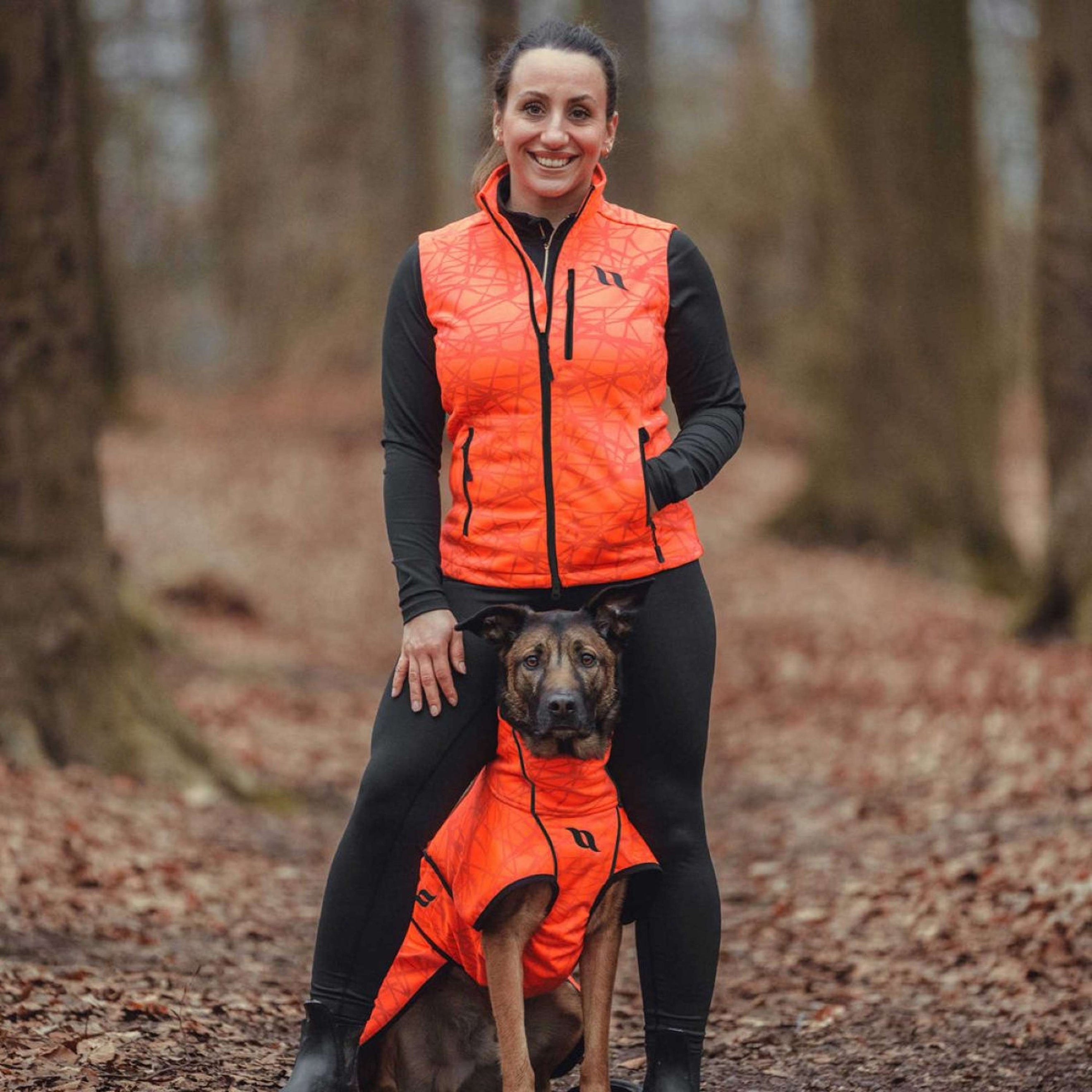 Back on Track Weste Flash High Visibility Orange