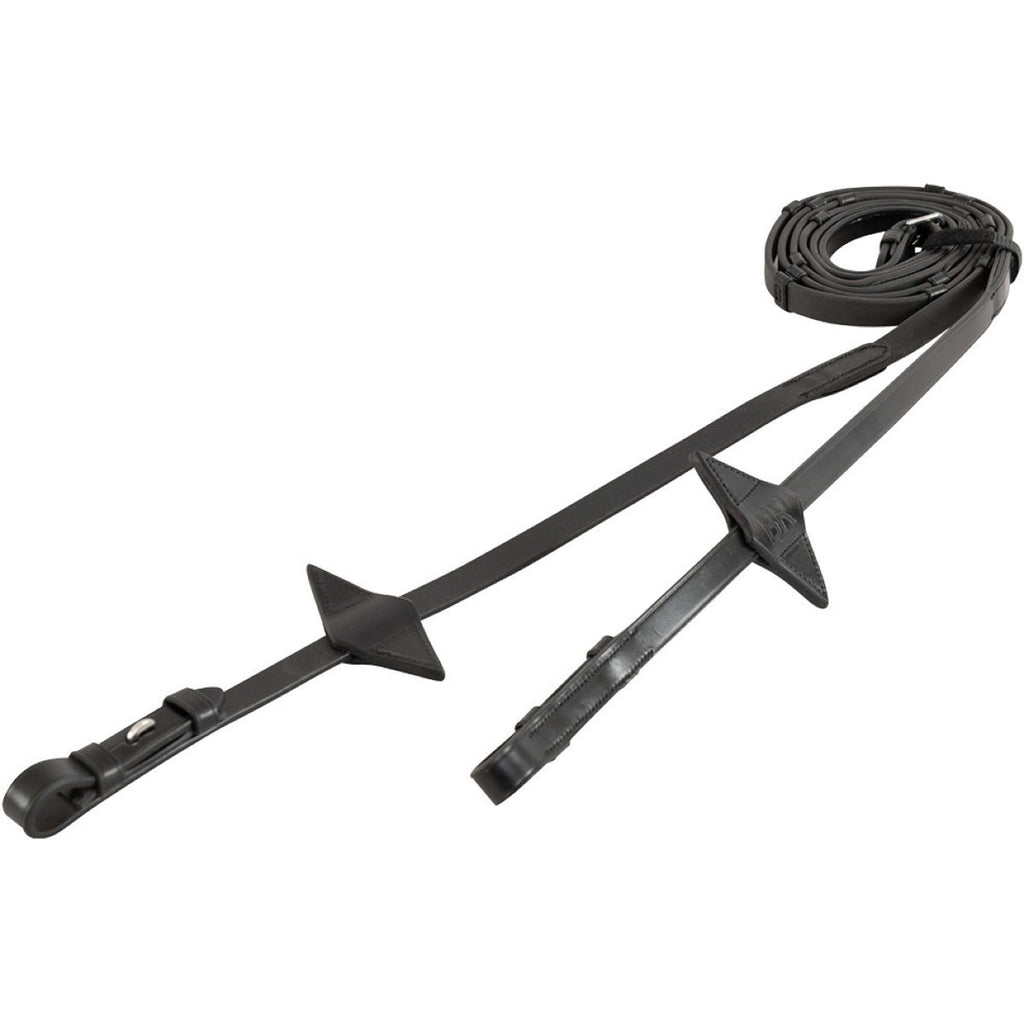 BR Zügel Biothane Cinderford Anti-Slip Schwarz/Silber