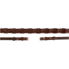 BR Zügel Hunter Geflochtenes Leder Oak/Silber