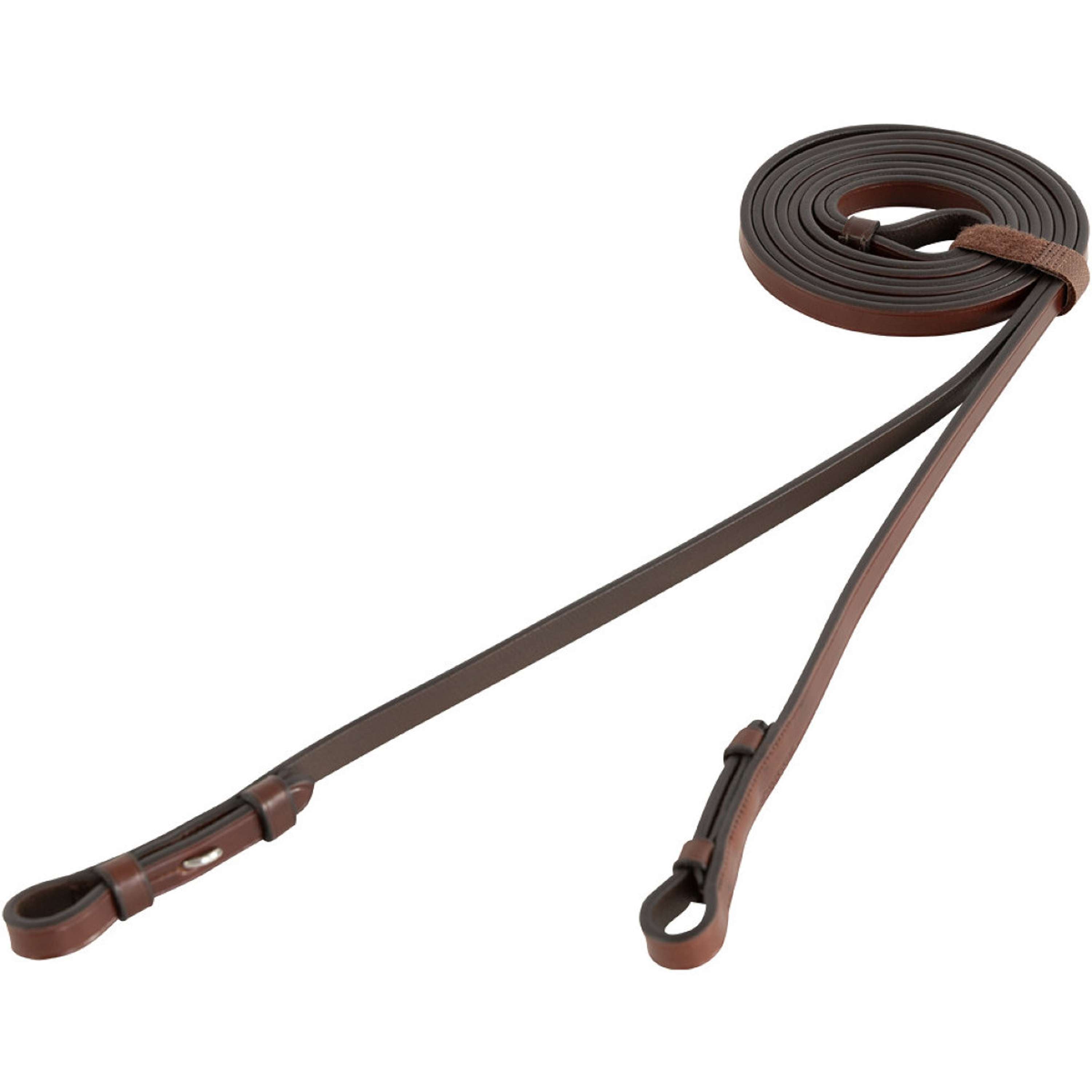 BR Kandarenzügel Leder Geschlossen 13mm Blind Oak/Silber