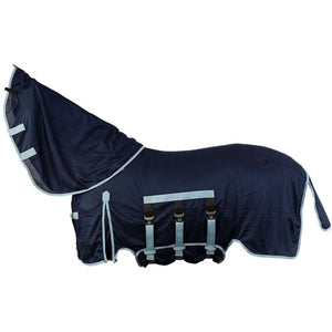 BR Fliegendecke SS26 mit Abnehmbarem Hals Pageant Blue