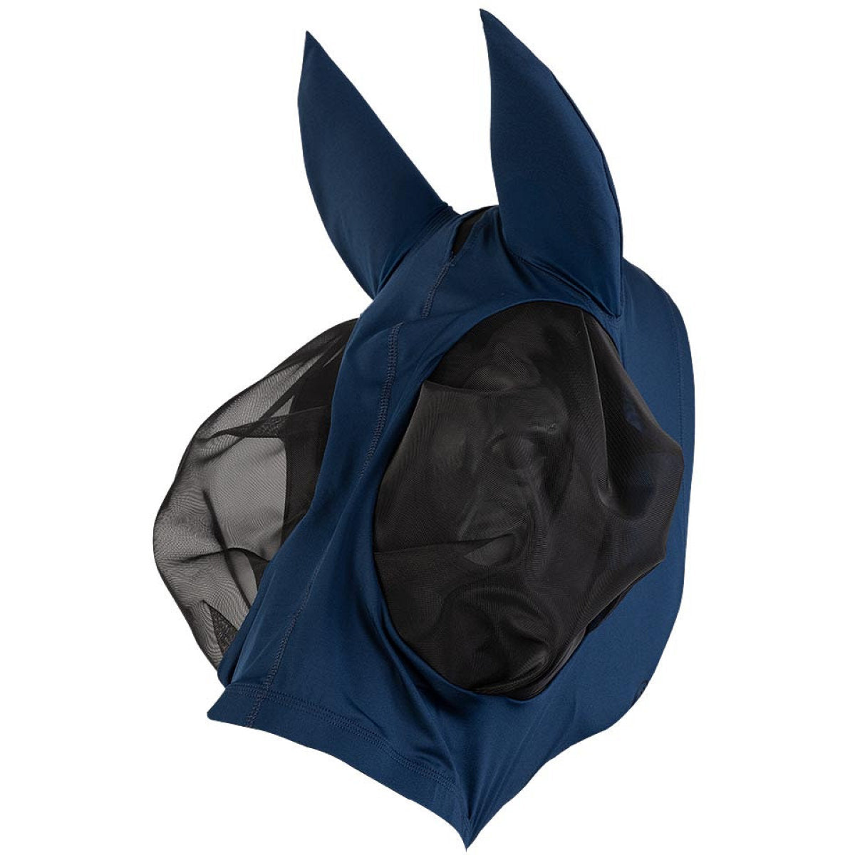 BR Fliegenmaske Lycra mit Ohren Pageant Blue