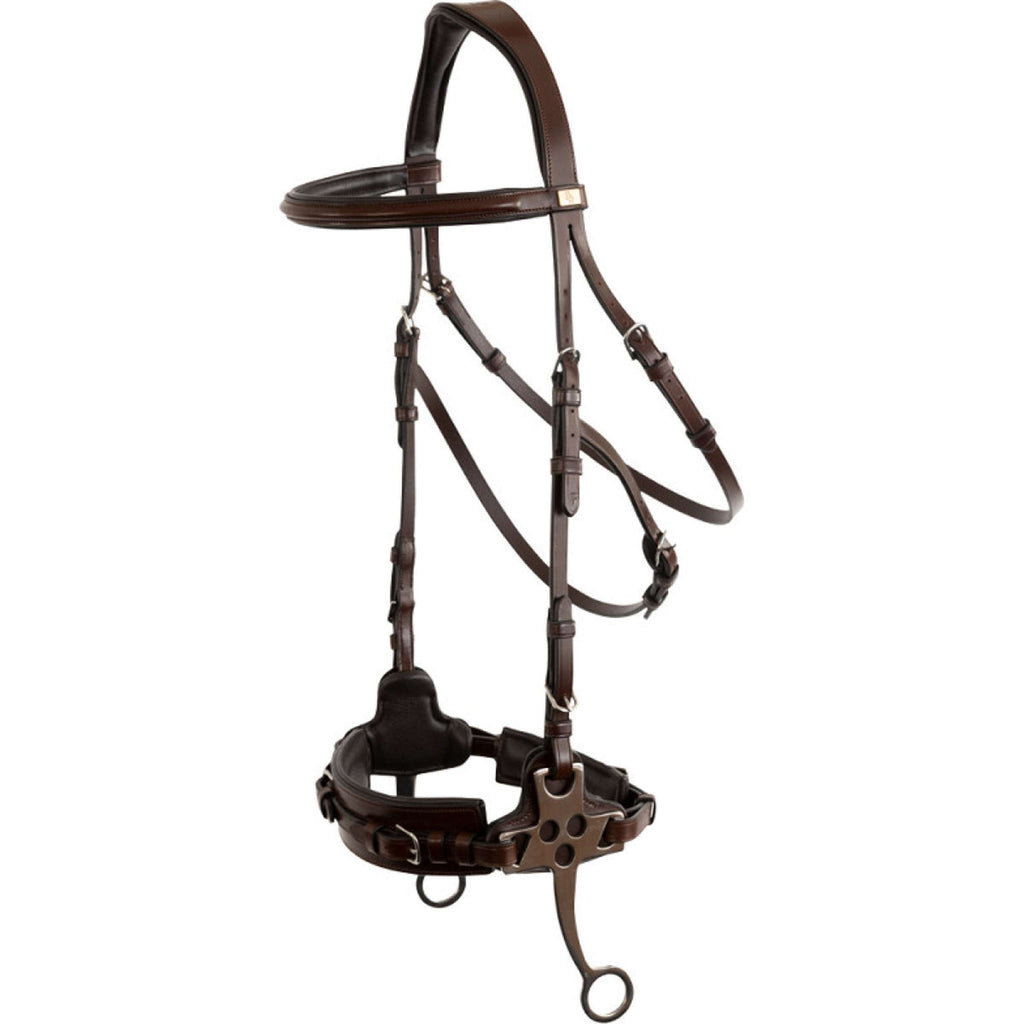 BR Hackamore Thornbury Oak/Silber