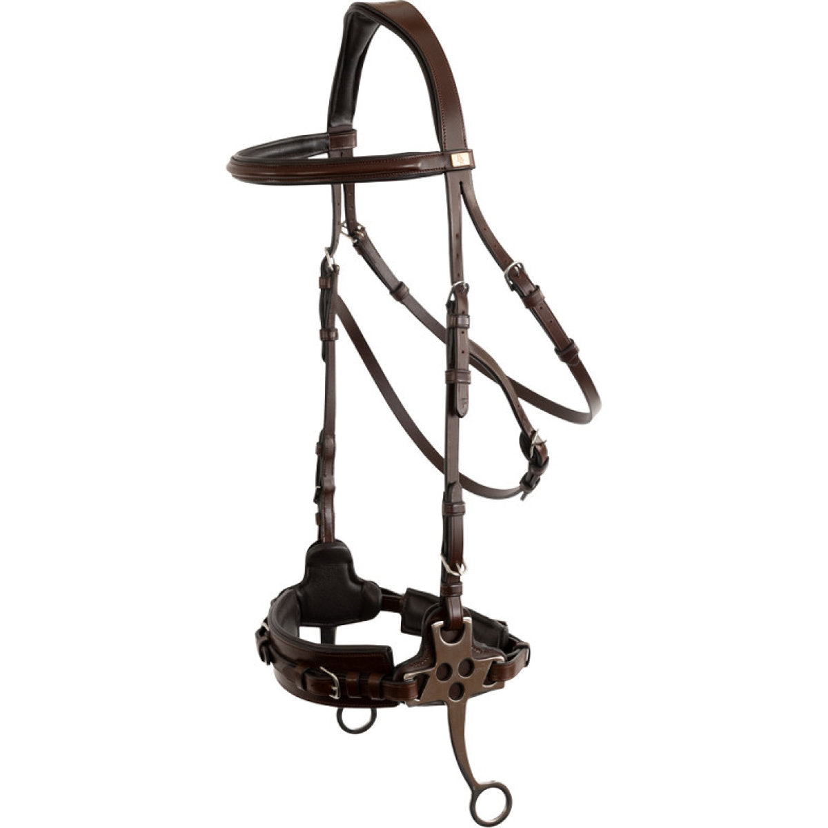 BR Hackamore Thornbury Oak/Silber