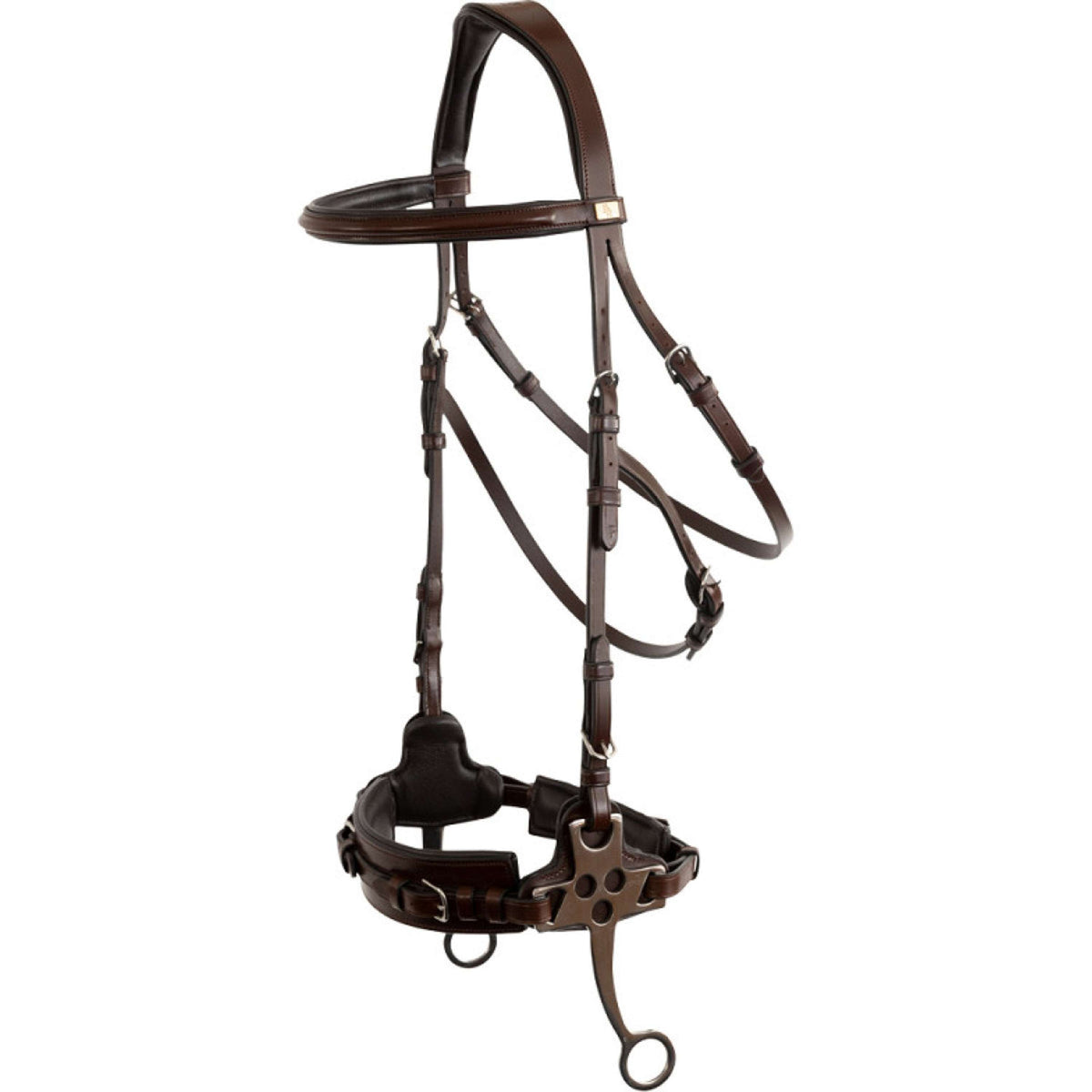 BR Hackamore Thornbury Oak/Silber