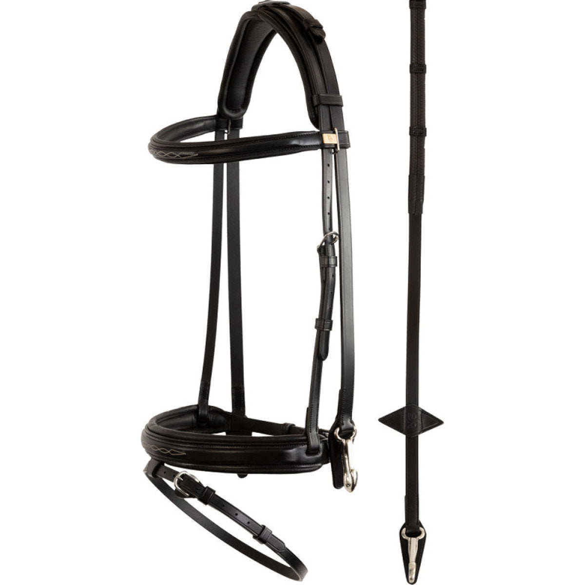 BR Zaum Seaford Schwarz/Silber