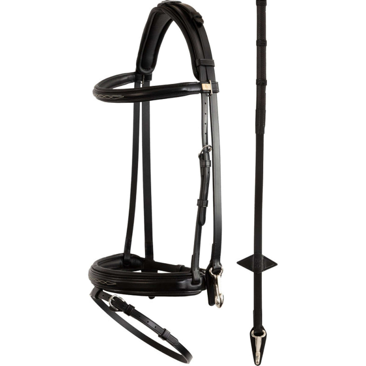 BR Zaum Seaford Schwarz/Silber