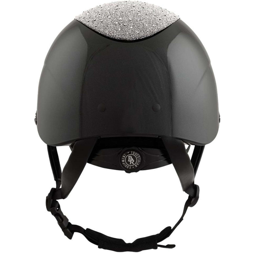 BR Reithelm Theta Plus Dazzling Glamourous Glossy Schwarz/Gunmetal