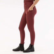 BR Reitleggings Krista Full Grip New Maroon