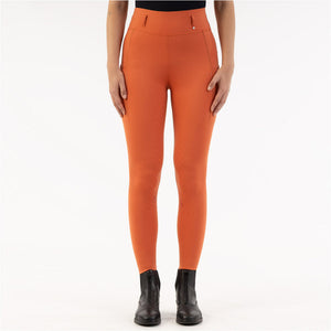 BR Reitleggings Kimore Full Grip Mecca Orange