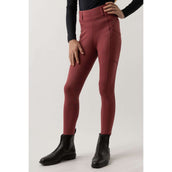 BR Reitleggings Eevolv Lenny Full Grip Kinder Maroon