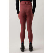 BR Reitleggings Eevolv Lenny Full Grip Kinder Maroon