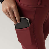 BR Reitleggings Eevolv Lenny Full Grip Kinder Maroon