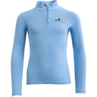 BR Shirt Zip-up Mini Horse Little Blue