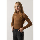 BR Rollkragenpullover Eevolv Linn Kinder Cognac Ochre