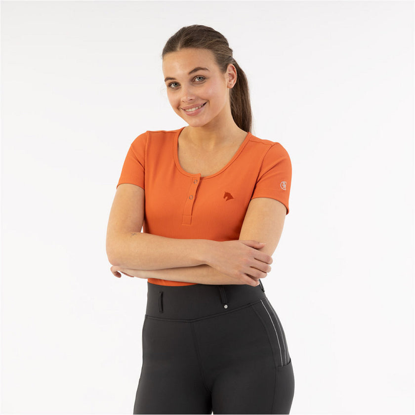 BR T-Shirt Klaasje Mecca Orange BR T-Shirt Klaasje Mecca Orange