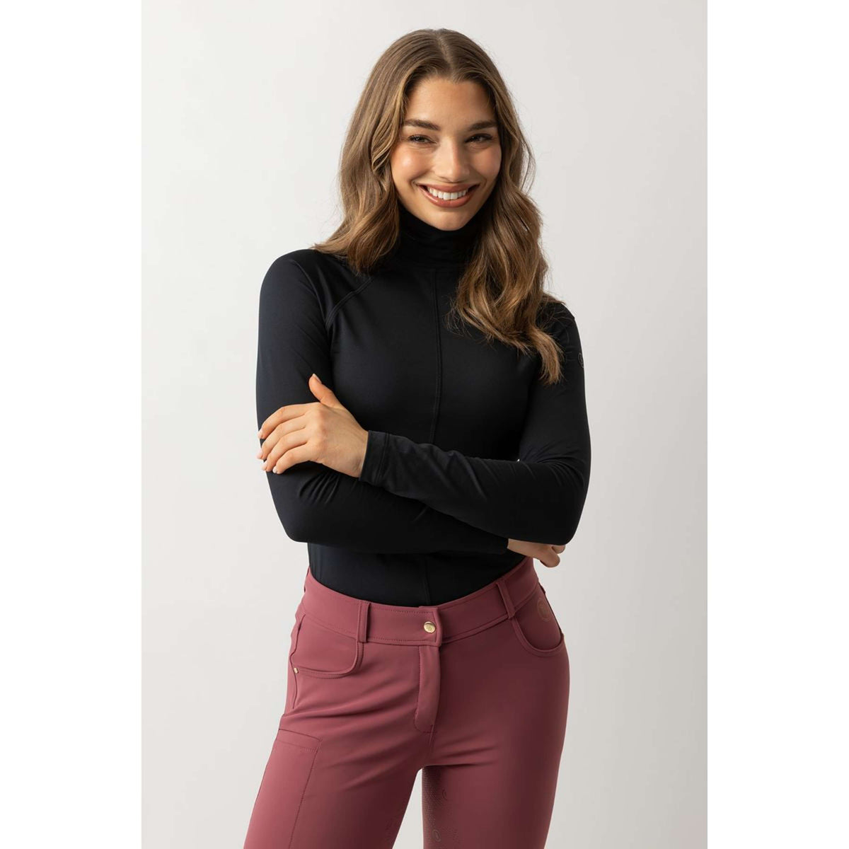 BR Rollkragenpullover Leonel Damen Moonless Night