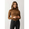 BR Rollkragenpullover Leonel Damen Cognac Ochre