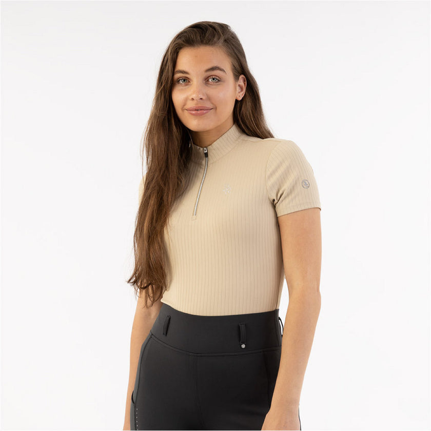 BR Shirt Kim Half-Zip Safari BR Shirt Kim Half-Zip Safari