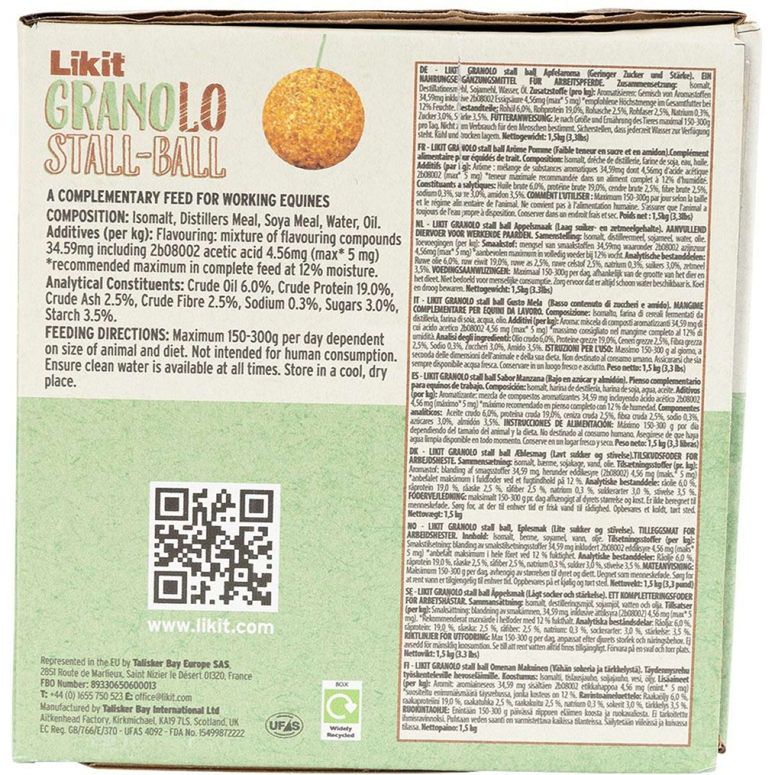 Likit Stall Ball GranoLo Likit Stall Ball GranoLo