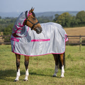 Bucas Buzz-Off & Neck Blue/Blossom