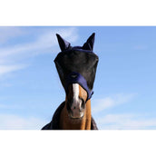 Bucas Fly Mask Buzz-Off Pro Navy