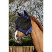 Bucas Fly Mask Buzz-Off Pro Navy