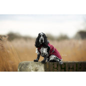 Bucas Hundedecke Show-Line Burgundy/Grau