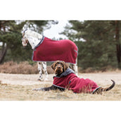 Bucas Hundedecke Show-Line Burgundy/Grau
