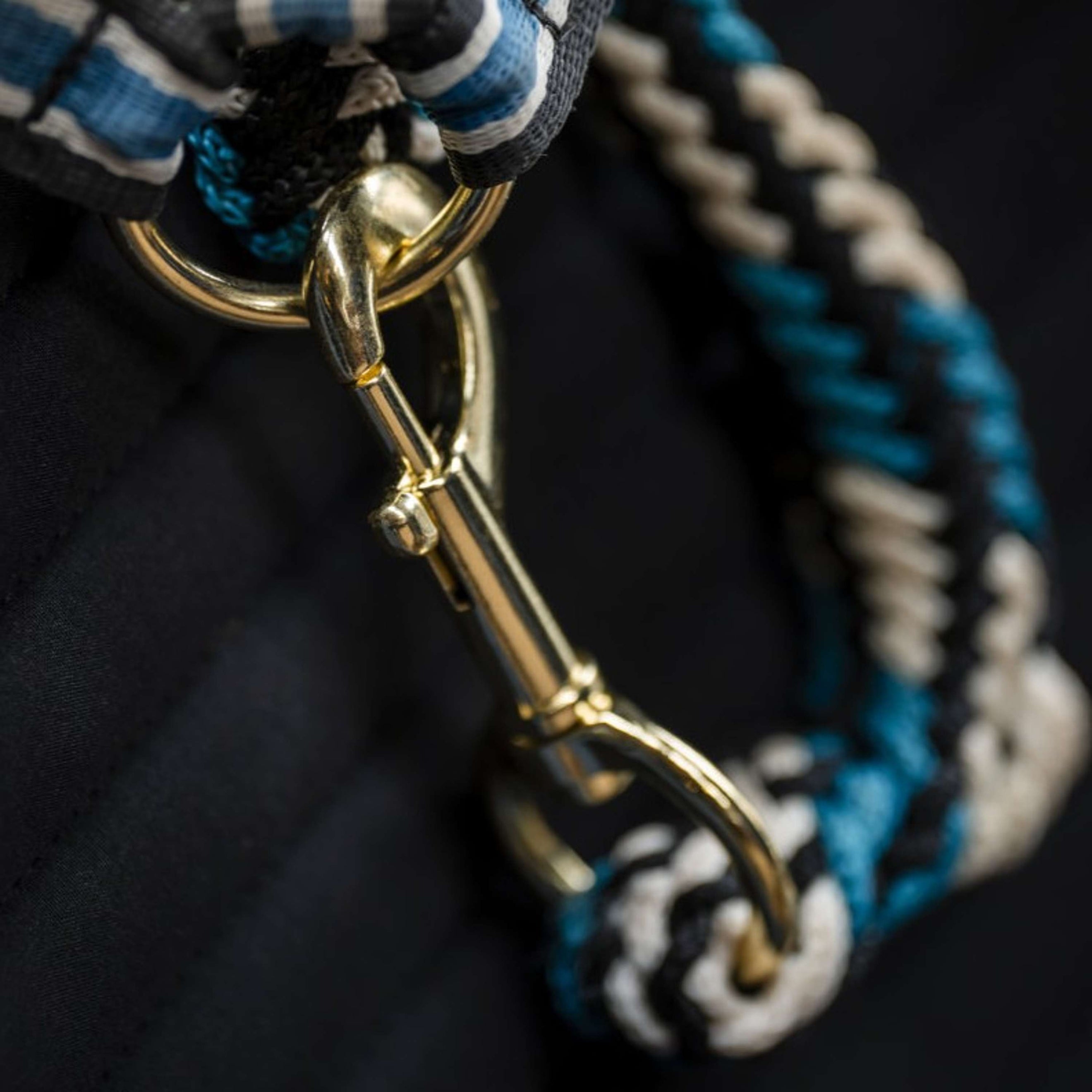 Bucas Führstrick Comfort mit Karabinerhaken Sapphire Bucas Führstrick Comfort mit Karabinerhaken Sapphire