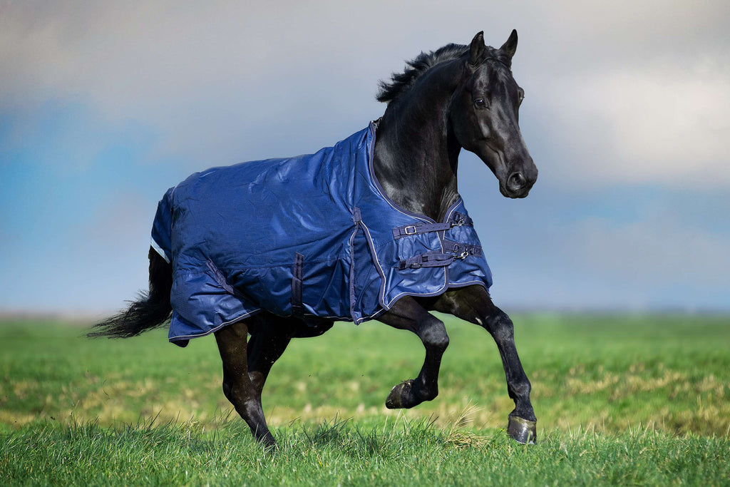 Imperial Riding Outdoordecke IRHSuper-Dry 100g Navy