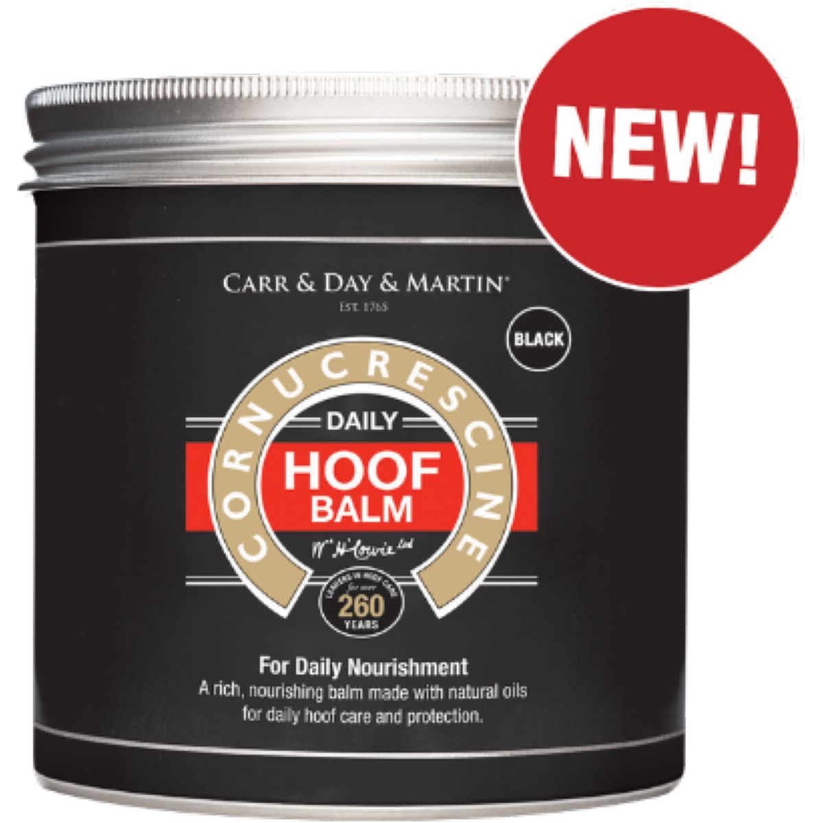 Carr & Day & Martin Cornucrescine Hoof Balm Black