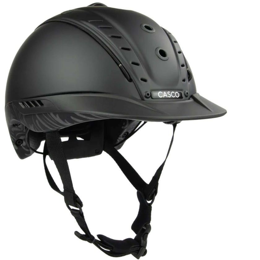 Casco Reithelm Mistrall 2 Floral Black Casco Reithelm Mistrall 2 Floral Black